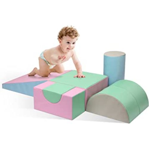 M HI-Mat Soft Climb and Crawl Activity Playset Blocks,Climb and Crawl Playset,Building Blocks