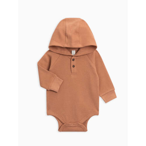 Cole Waffle Knit Hoodie Bodysuit