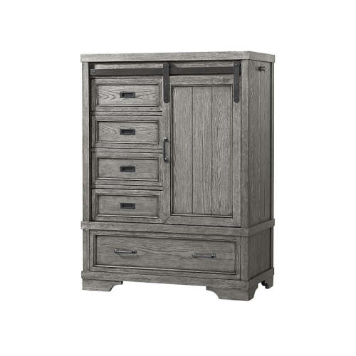 Westwood Foundry Chifferobe in Brushed Pewter