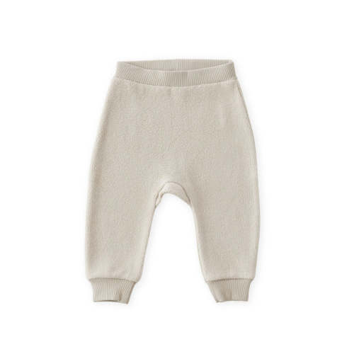 Teddy Fleece Harem Pant - Stone