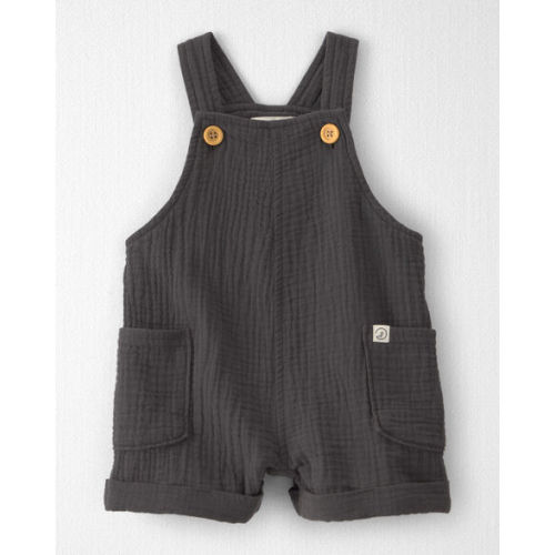 Baby Organic Cotton Gauze Shortalls - Little Planet | Carter's