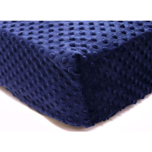 Plush Minky Dot Changing Pad Cover