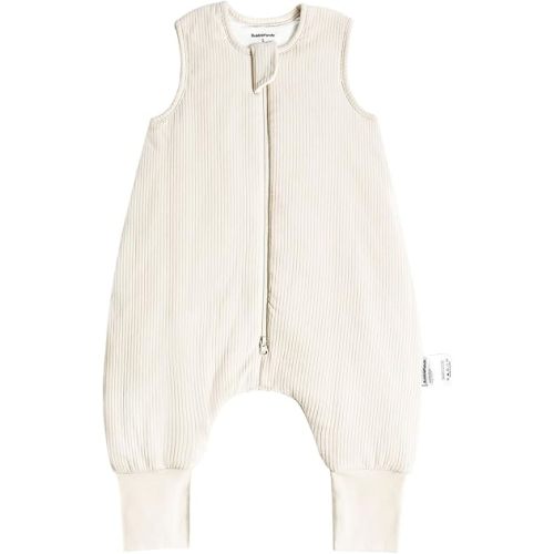 BubblePanda Rayon Made from Bamboo Toddler Sleep Sack with Feet 12-24 Months 1.0 Tog Breathable Sleep Sack 1t-2t Ultra Soft Baby Wearable Blanket with Legs Unisex Sleeping Bag with 2-Way Zipper