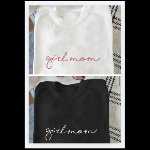 Unisex "Boy Mom" Embroidered T-Shirt, Comfortable Casual Tee For Busy Moms, Mother's Day Gift | SHEIN USA