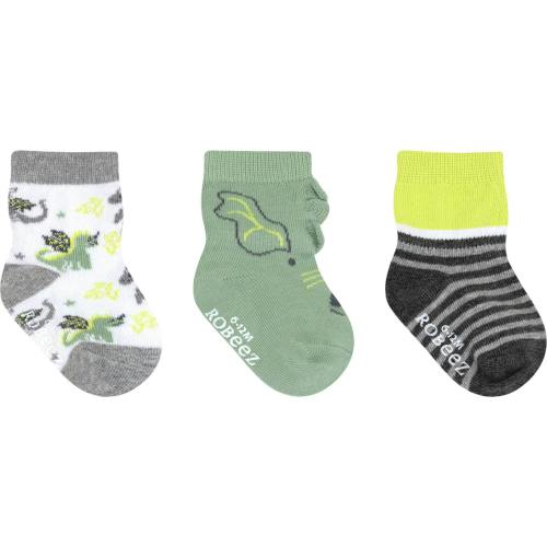 Dragon Tales 3-Pack Baby Socks in Mint