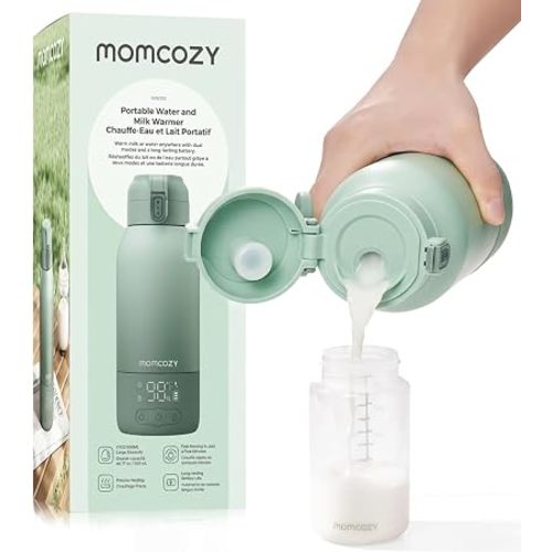 Momcozy Portable Bottle Warmer for Breast Milk, Baby Travel Essentials