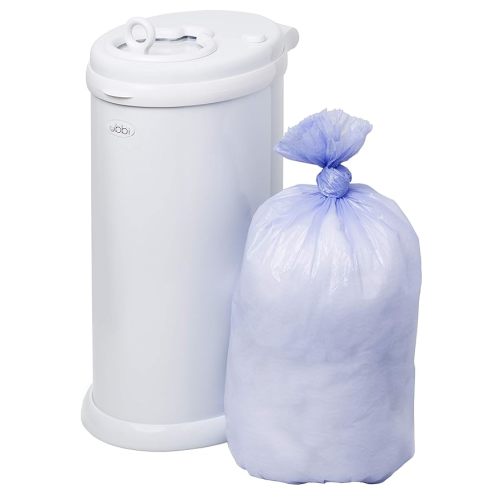 Ubbi Disposable Diaper Pail Plastic Bags, Value Pack, 75 Count, 13-Gallon Bags - One Size