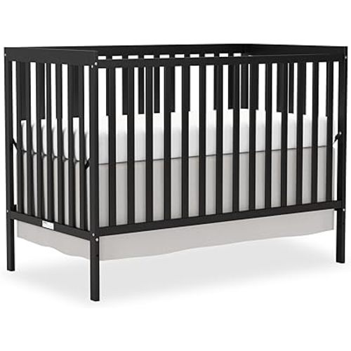 5-in-1 Convertible Baby Crib, Toddler, Daybed & Full-Size Bed