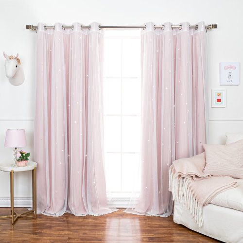 Mercer41 Polyester Blackout Curtain & Reviews | Wayfair