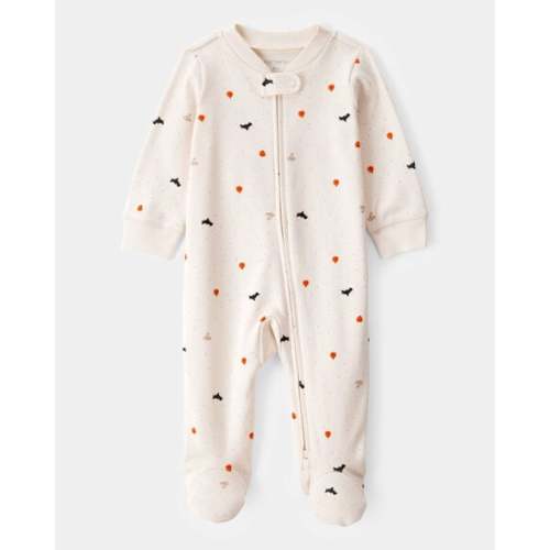 Baby Halloween 2-Way Zip Cotton Sleep & Play Pajamas - Ivory - Carter's | Carter's