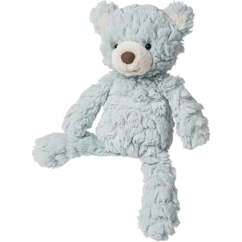 Mary Meyer Putty Stuffed Animal Soft Toy, 11-Inches, Small Seafoam Bear