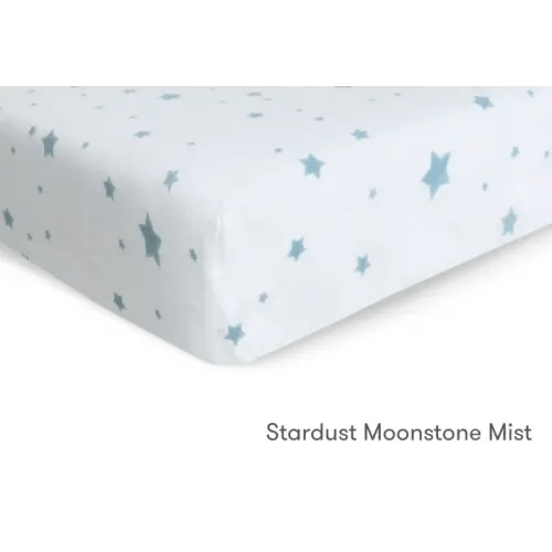 Breathable Organic Fitted Mini Crib Sheets