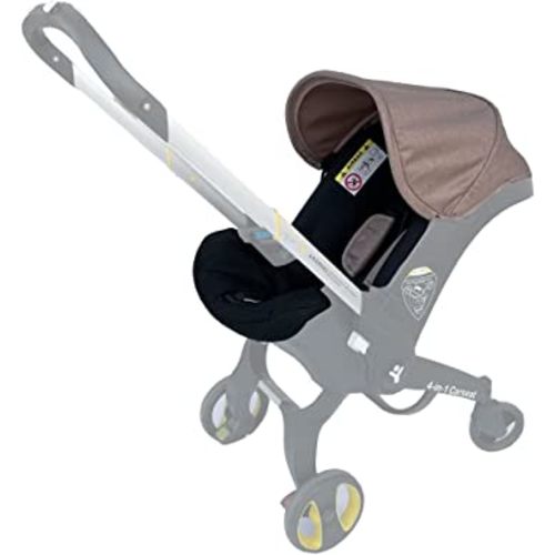 Changing Washing Kit,Canopy Sunshade Cover,Compatible with Car Seat Doona Strollers (Beige&Black)