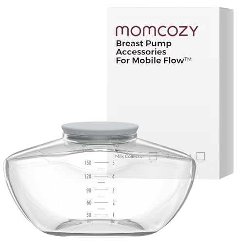 Momcozy Original Replacement Accessories for Upgraded Mobile Flow | Upgraded M9,Original Upgraded M9 Breastfeeding Parts,Container, 1 Pack