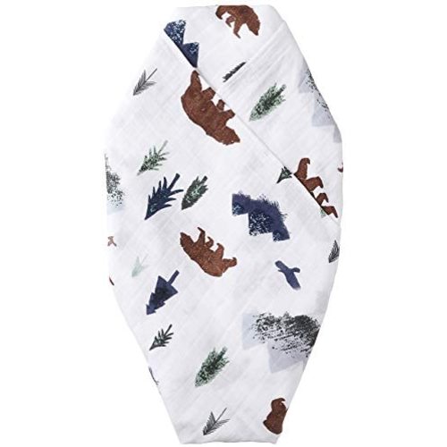 Saranoni Swaddle Blanket Luxury Decorative Baby Muslin Swaddle Blankets (Yosemite)