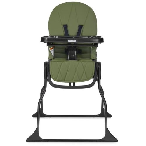 Dream On Me Snack & Stow High Chair, Olive