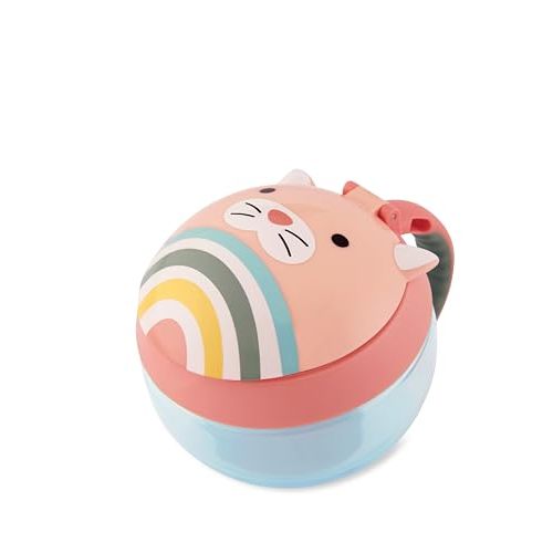 Skip Hop Baby Snack Container, Mealtime Snack Cup, Cat
