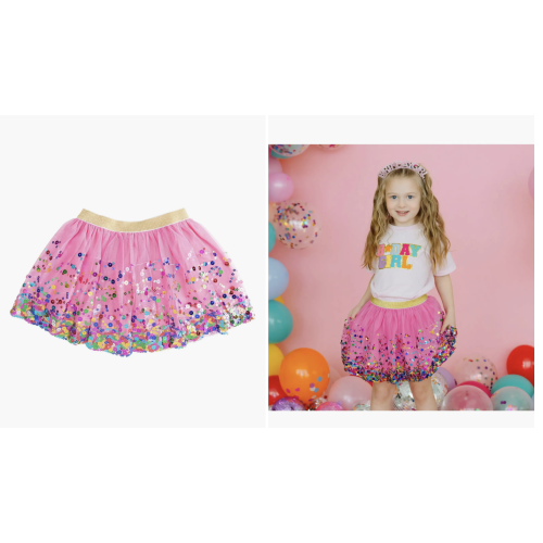 Raspberry Confetti Tutu
Sweet Wink
Baby, Big Kid, Little Kid, Toddler