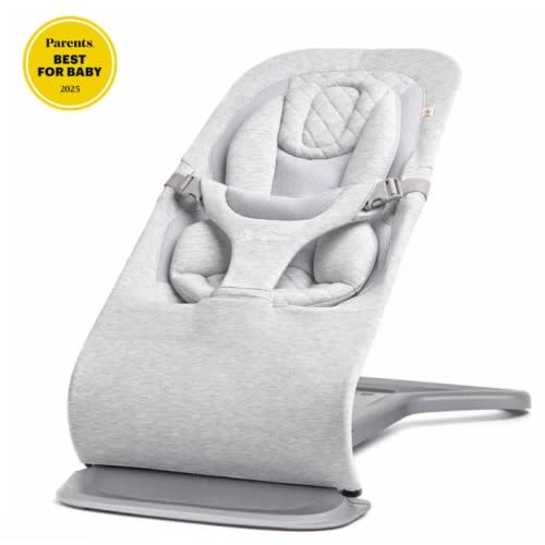 3-In-1 Evolve Baby Bouncer: Knit | Ergobaby | Light Grey