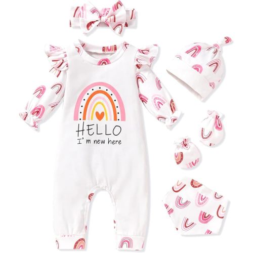 Aalizzwell Newborn Girl Romper
