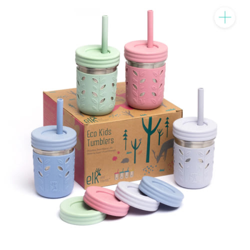 Stainless Steel 10oz Drinking Tumblers + Food Storage