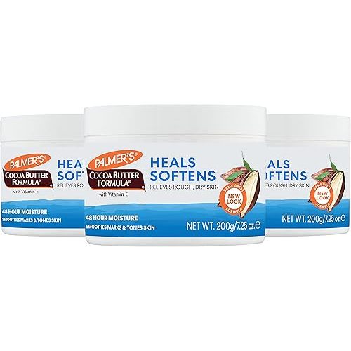 Palmer’s Cocoa Butter Formula Daily Skin Therapy, Solid Formula, 7.25 Ounces (Pack of 3) .pack