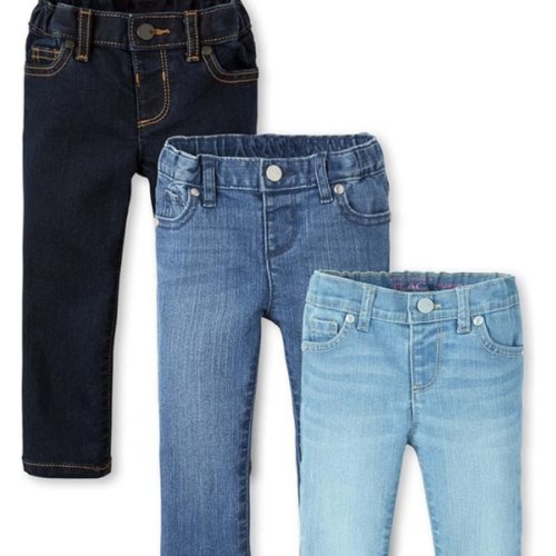 The Children's Place Girls Super Skinny Jeans,Victory Blue Wash Single,4