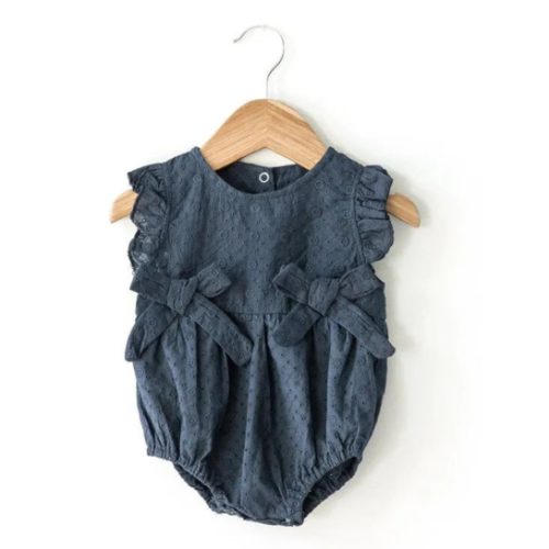 Olivia Romper in Navy | Reverie Threads