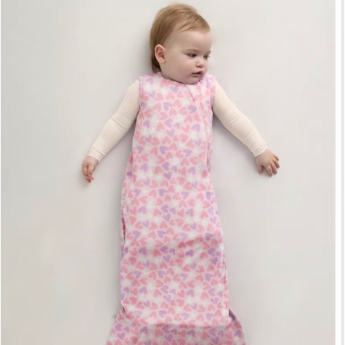 Bamboo Sleep Bag 1.0 TOG in Pale Pink