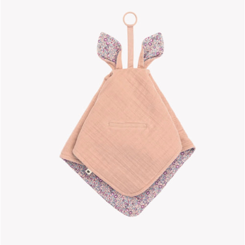 BIBS x LIBERTY Cuddle Cloth Kangaroo Eloise - Blush – Bibsworld store US