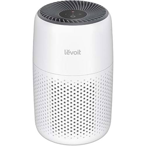 Amazon.com: Levoit Air Purifiers for Bedroom Home Pets Dorm Room, Small Air Purifiers | Filter Cleaner with Fragrance Sponge, Filters Smoke, Allergens, Pet Dander, Odor, Dust, Office, Desktop, Core Mini-P, White