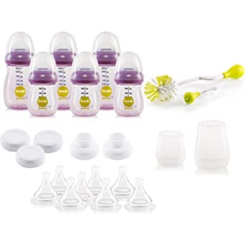 Joovy Boob PP Baby Bottle Gift Set, Purpleness , 23 Piece Set