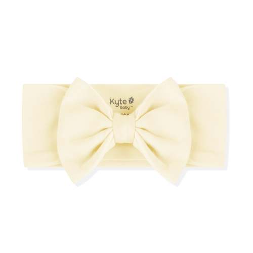 Bow Headband in Chamomile