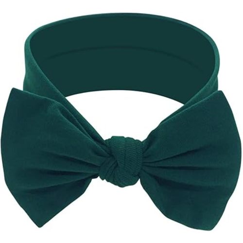 Baby Girl Headbands-Infant,Toddler Cotton Handmade Hairbands with Bows Child Hair Accessories