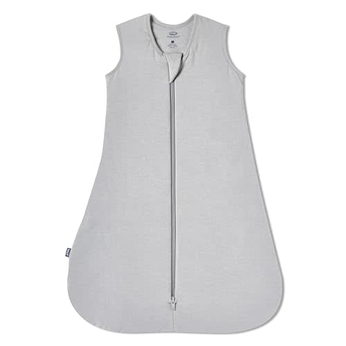 HALO SuperSoft Bamboo Wearable Blanket 1.5 TOG  Buttery Soft, Plush Baby Sleep Sack for Newborns, Infants & Toddlers, Hip-Healthy Design, Machine Washable, 12  18 Months, Large, Storm Grey