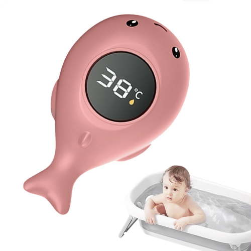 Baby Bath Thermometer, Whale Bath ,Water Temperature Thermometer Baby Safety, Safety Floating Toy, Temp Warning Water Thermometer, Thermometer Bath Thermometer for Pregnancy Infants Newborn
