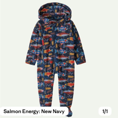 Patagonia Infant Micro D® Fleece Bunting