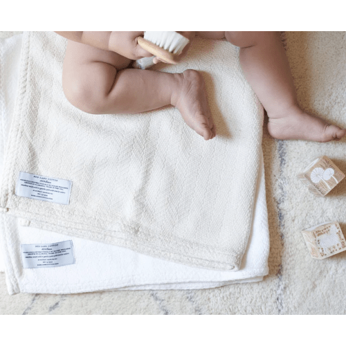 All-American Baby Blanket - White
