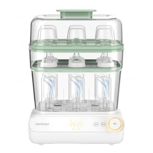 Momcozy Bottle Sterilizer And Dryer, White