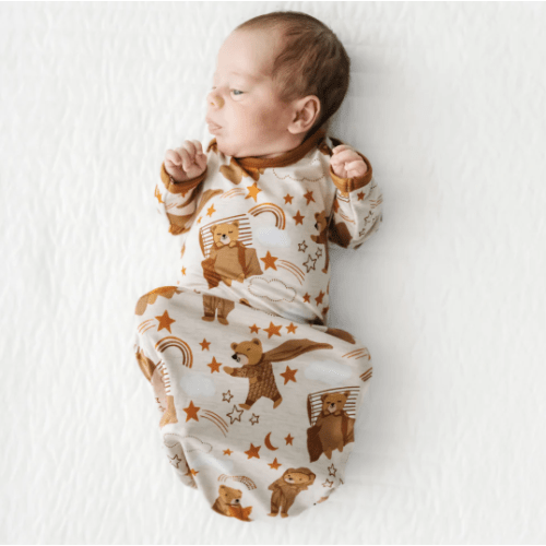 Beary Sleepy Infant Gown - Little Sleepies