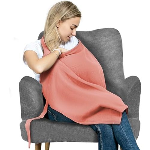 San Francisco Baby Nursing Cover – Breathable Breastfeeding Cover for Nursing, 360° Nursing Cover Up for Breastfeeding, Privacy Nursing Covers, Nursing Blanket for Breastfeeding – Potpourri