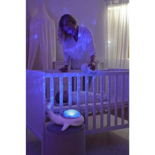 Tranquil Whale Family White - Cloud b | Maisonette