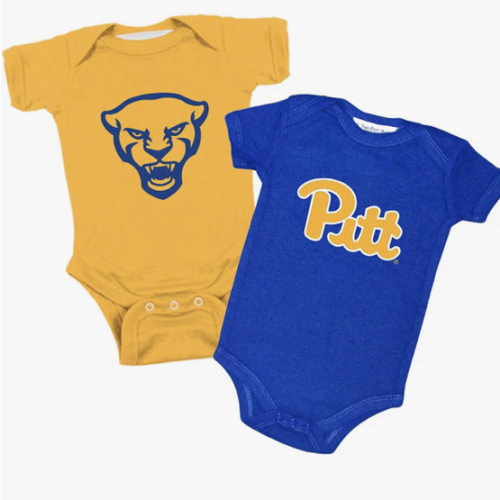 Two Feet Ahead 2 Pack Baby Bodysuit Set - Officially Licensed