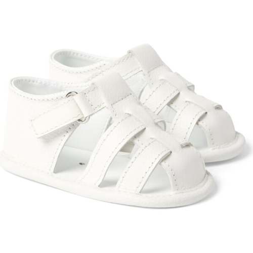 Baby Fisherman Sandal, White - Janie and Jack | Maisonette