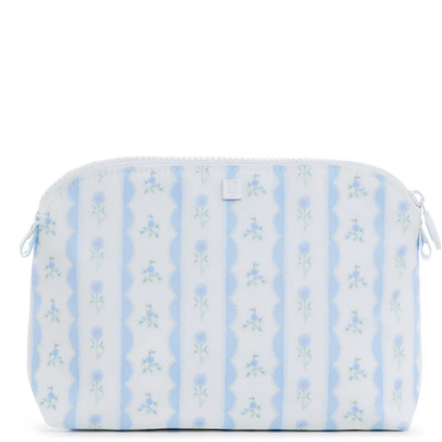 Cosmetic Bag - Goodie Bag - Ribbon Floral Blue – shopTRVLdesign