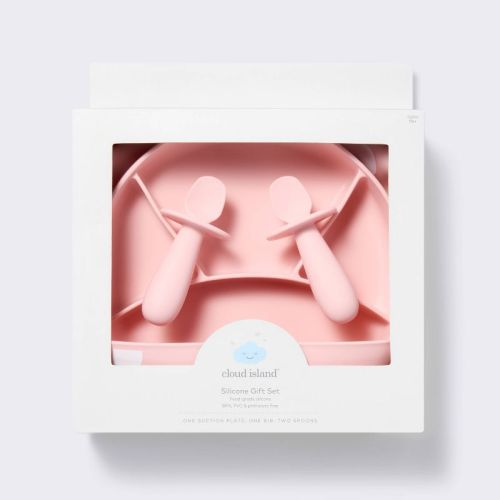 Mealtime Giftset - 4pc - Pink - Cloud Island™