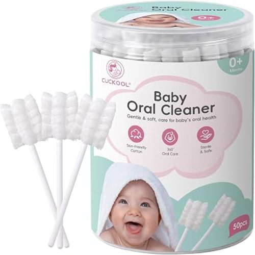 Baby Tongue Cleaner, Baby Toothbrush Disposable Oral Cleaner 50 Count