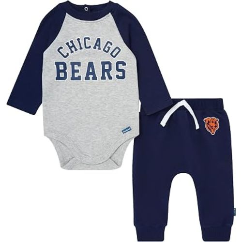 Gerber NFL Baby Boys & Girls Onesie Bodysuit and Jogger Set