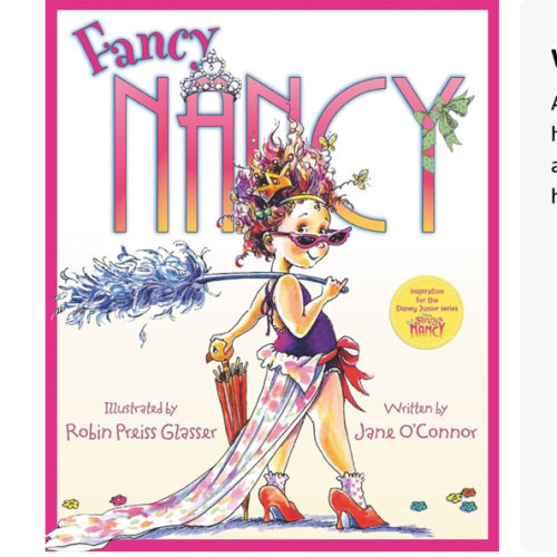 Fancy Nancy: A Sparkling Adventure About Self-Expression, Family, and Being Fancy