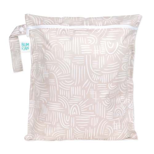 Reusable Boho Desert Chic Wet Bag, Waterproof Fabric | Bumkins